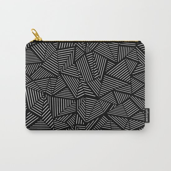 Abstraction Linear Carry-All Pouch