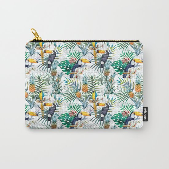 Tropical Summer #10 Carry-All Pouch