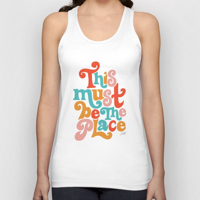 This Must be the Place (Primary Palette) Tank Top