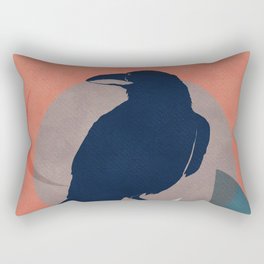 Raven Moon Rectangular Pillow