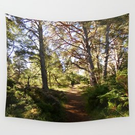 Late Summer Calling from the Scottish Highlands Wall Tapestry