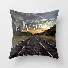 Runaway  Throw Pillow