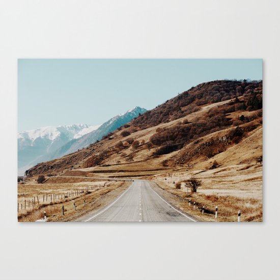 mountain road Canvas Print