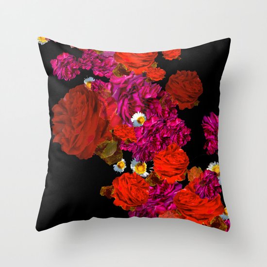 roses Throw Pillow