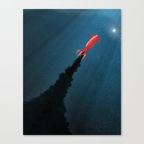 Octonaut Canvas Print