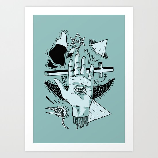 TRUSTUS Art Print