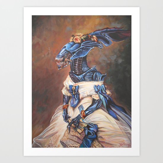 Duchess of Xenoshire Art Print