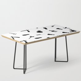 Hairdresser Pattern Coffee Table