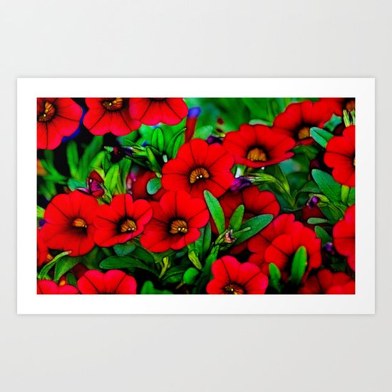 Flowers Art Print