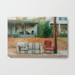 Abandoned and Forgotten  Metal Print | Forgotten, Photo, Discarded, Ignored, 35Mmfilm, Furniture, Film, Filmphotography, Abandoned, Lomography800 