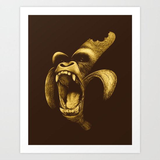 This Sh*t is Bananas Art Print