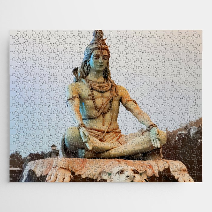 Lord Shiva Meditating Jigsaw Puzzle