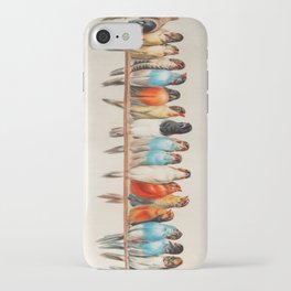 A Perch of Birds Vintage iPhone Case