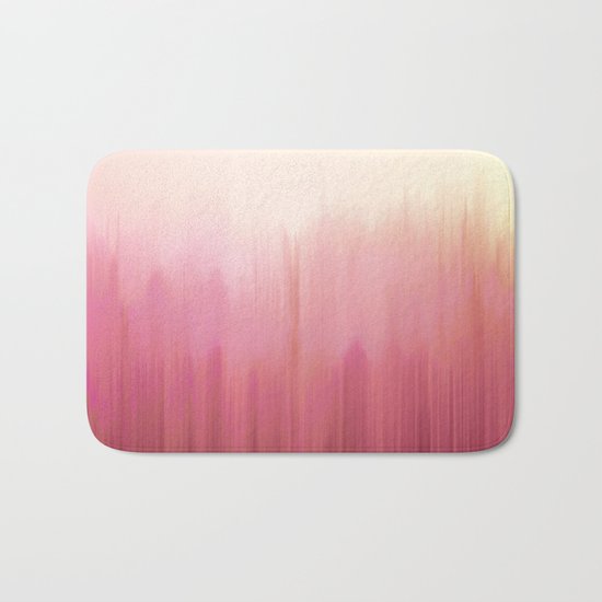 Soft Pink Woods Bath Mat