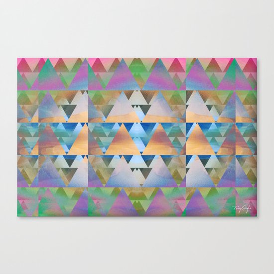 Triangular Canvas Print