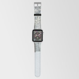 Pine trees woodland snowscape Lapland Finland Apple Watch Band