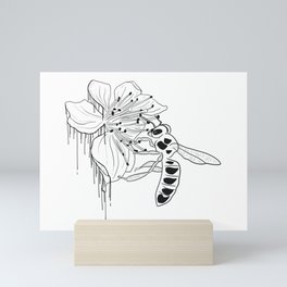 blood and honey Mini Art Print