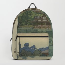 Yoshida Hiroshi - The Golden Pavilion (Kinkaku) (1933) Backpack