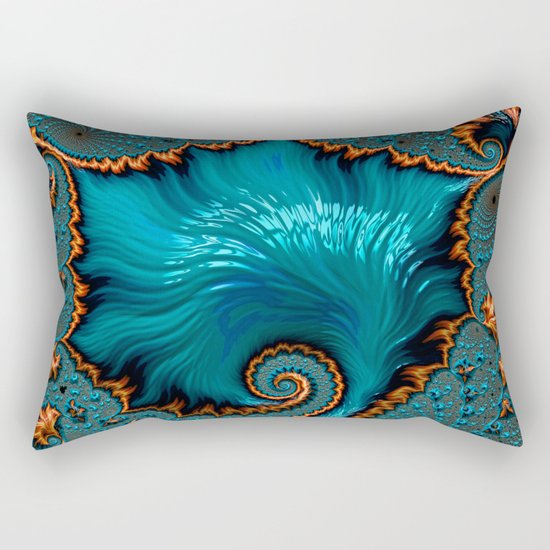 Ocean's Floor Rectangular Pillow