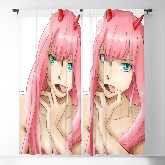 Zero Two - Darling in the Franxx Blackout Curtain