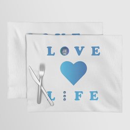 Love Life Design with JK 2023 logo Placemat