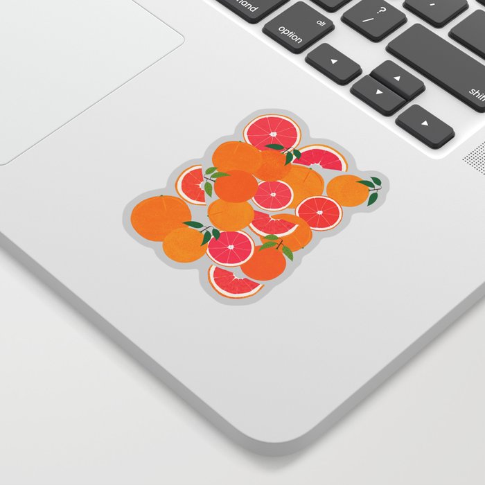 Grapefruit Harvest Sticker
