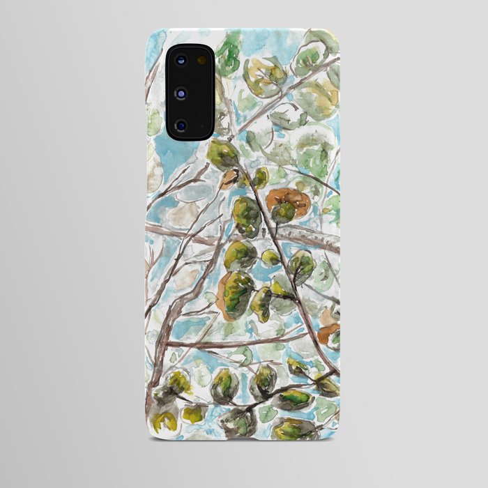 in the woods Android Case
