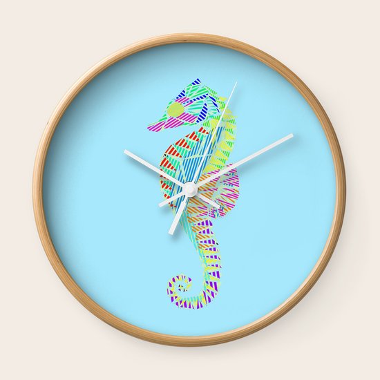Seahorse Wall Clock