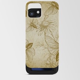 insect pattern / full patterns / butterfly iPhone Card Case