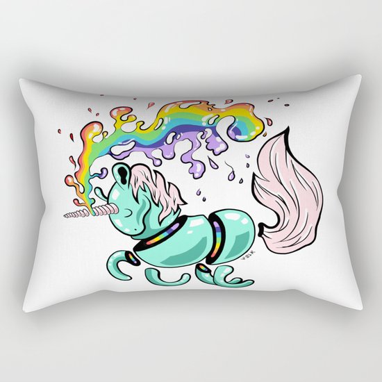 Gummy Unicorn Rectangular Pillow