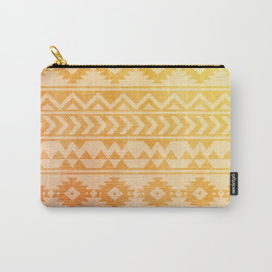 Aztec Pattern 08 Carry-All Pouch