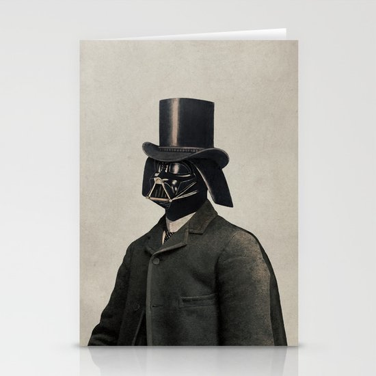 Lord Vadersworth - square format Stationery Cards