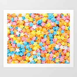 Star Sprinkles | Sweets  Art Print