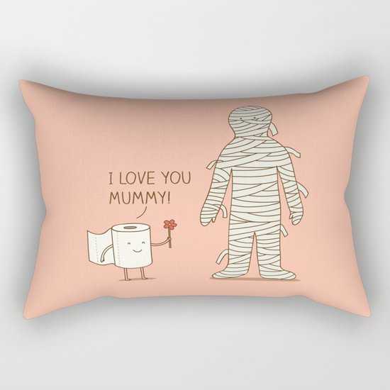 I love mummy Rectangular Pillow