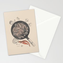 Grilled Chicken Stationery Card
