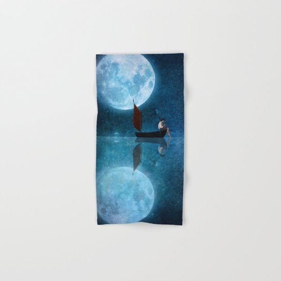 The Moon and Me Hand & Bath Towel