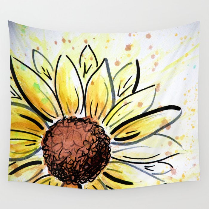 Sunflower Wall Tapestry