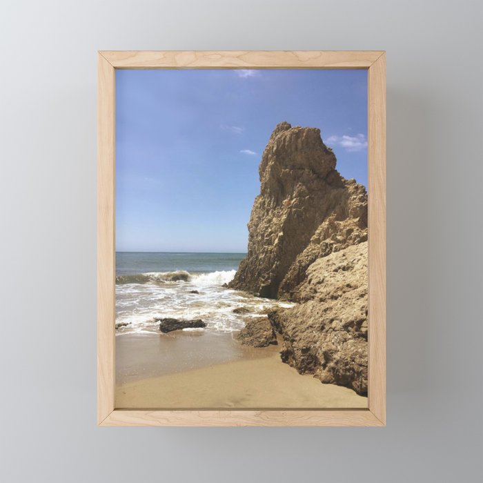 El Matador Beach California Framed Mini Art Print