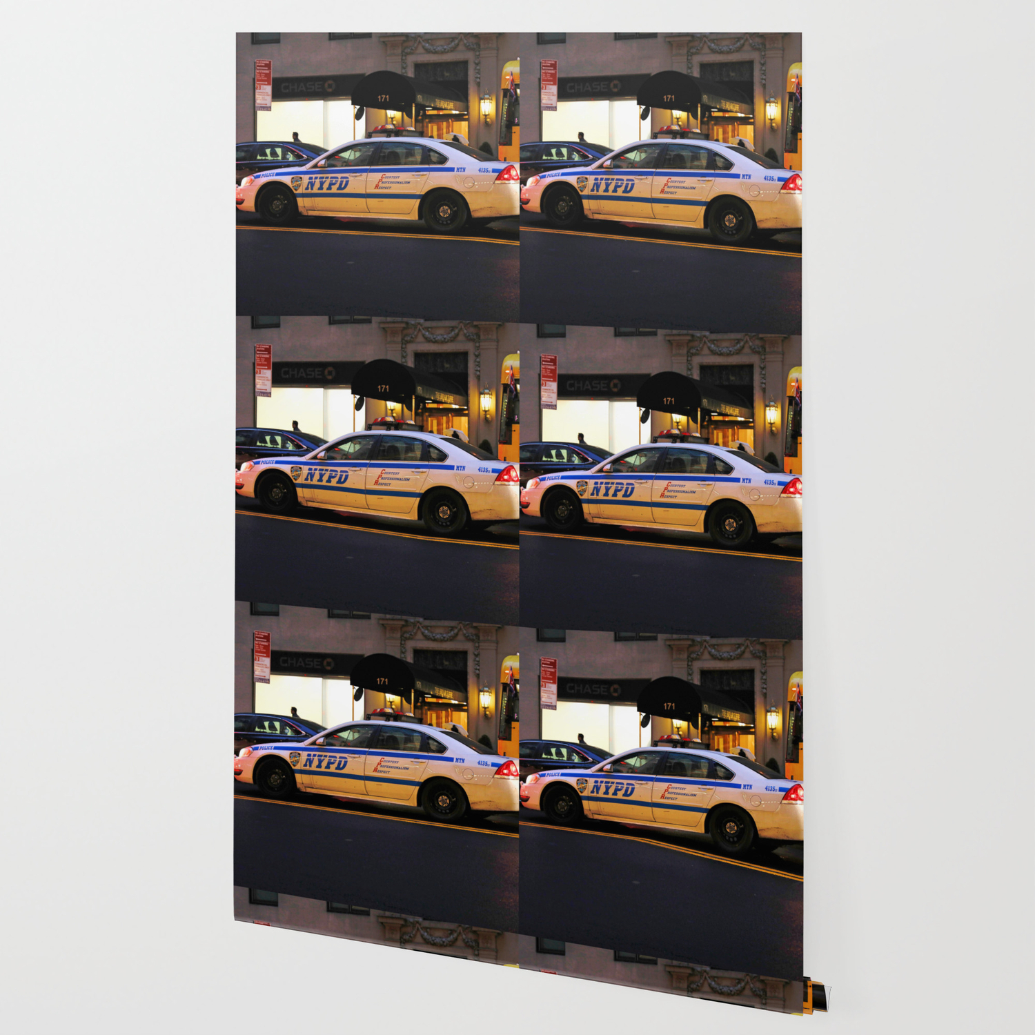 Nypd Squad Car Wallpaper By Shadesofgreen26 Society6