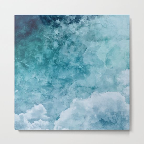 Over The Clouds Metal Print