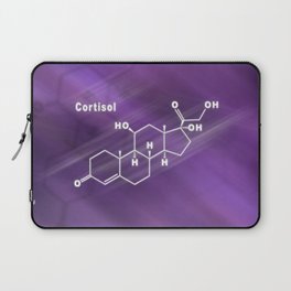 Cortisol Hormone Structural chemical formula Laptop Sleeve