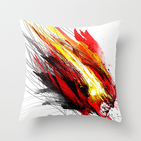 Speed & Velocity Throw Pillow