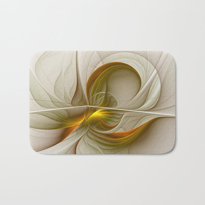 Abstract With Colors Of Precious Metals 2 Bath Mat