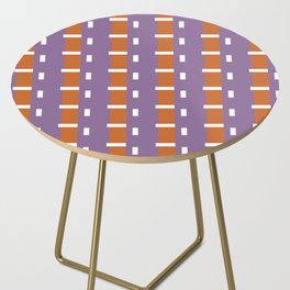 Abstract geometric pattern Side Table