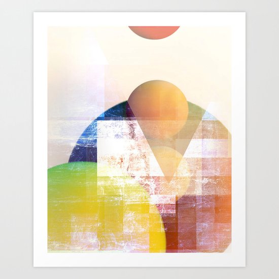 Peaches on Spitzbergen Art Print
