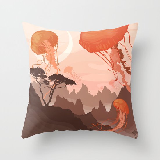 Eclipse Throw Pillow
