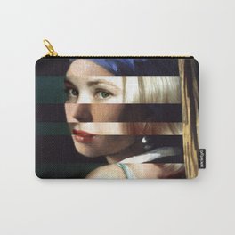 Vermeer's "Girl with a Pearl Earring" & Grace Kelly Carry-All Pouch