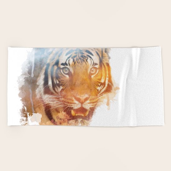 Stripes Beach Towel