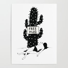 Free Hug Kills Poster