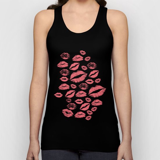 Lips 10 Unisex Tank Top